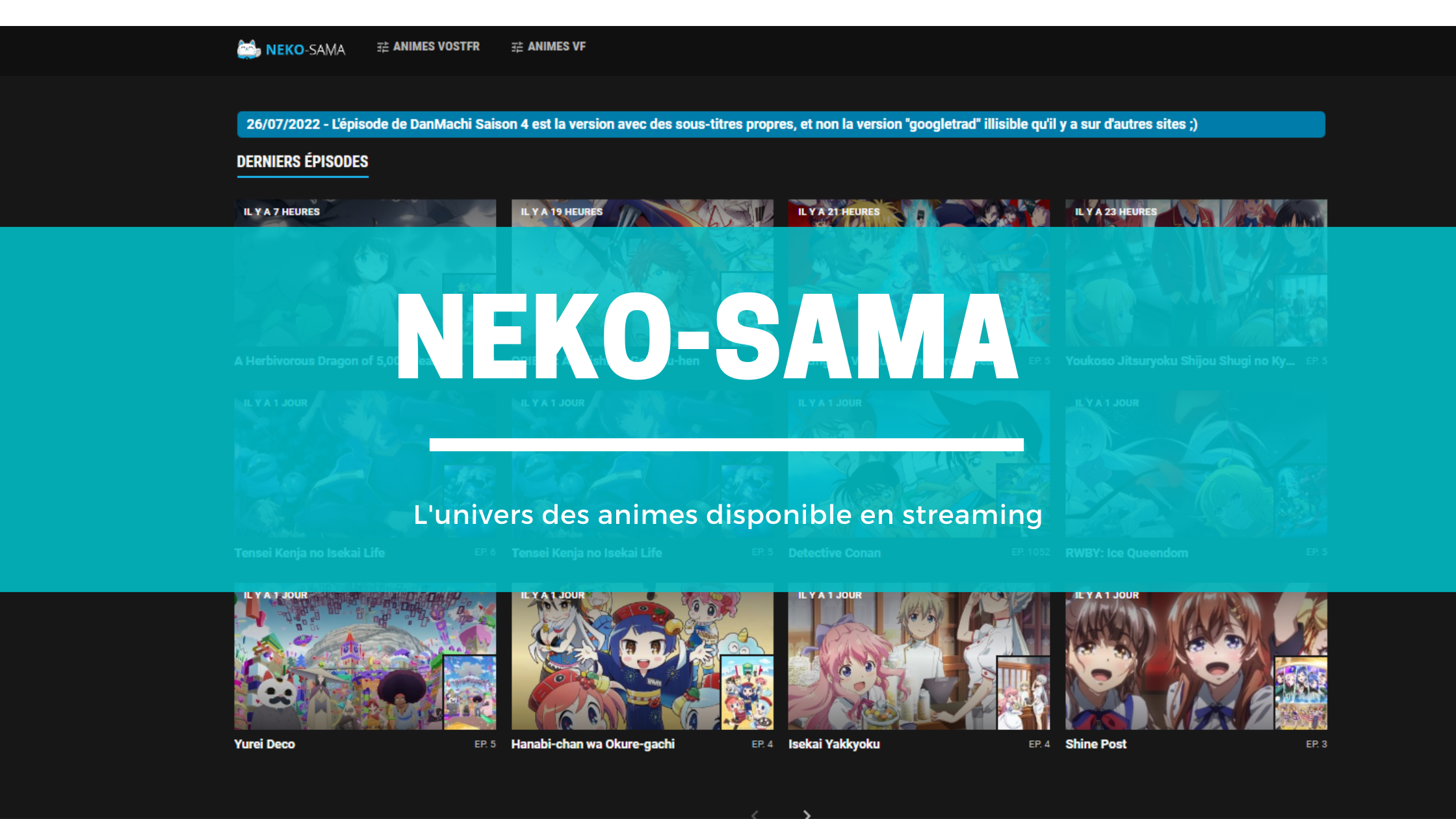 Neko-sama site de steraming